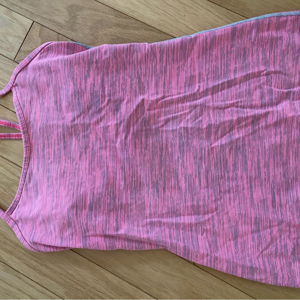 Lululemon Athletica Pink Sleeveless Tank Top